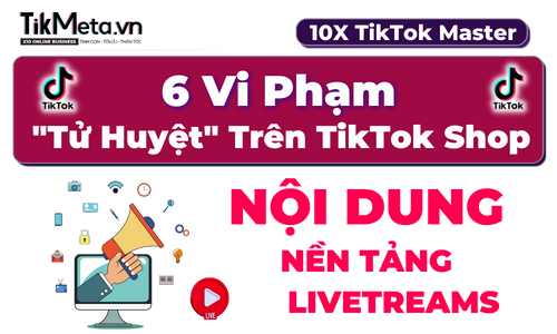 6 Vi Phạm Trên TikTok Shop